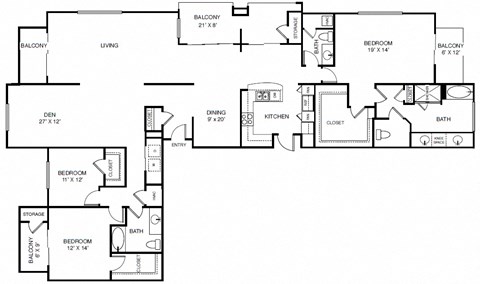 43 Rainey Street 1-3 Beds Apartment for Rent - Photo Gallery 68